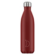 Термос chilly's bottles, matte, red, 750 мл