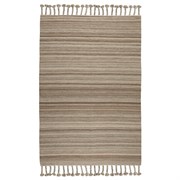 Ковер из шерсти и хлопка с кисточками из коллекции ethnic, 120х180 см