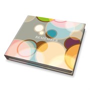 Блокнот с ручкой remember, bubbles