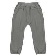 Штаны из хлопкового муслина серого цвета из коллекции essential  3-4y