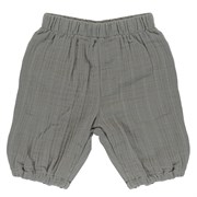 Шорты из хлопкового муслина серого цвета из коллекции essential 24-36m