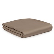 Простыня из сатина бежевого цвета из египетского хлопка из коллекции essential, 180х270 см