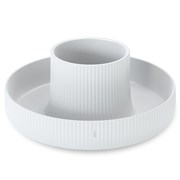 Кашпо fountain белое