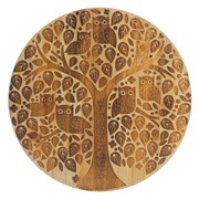 Доска сервировочная in the forest круглая, бамбук, 32 см