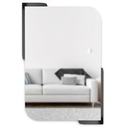 Зеркало alcove 52 x 13 x 77 черный