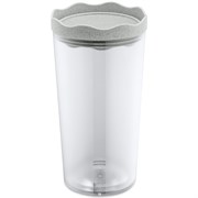 Банка для сыпучих продуктов prince, organic, 1 л, серая