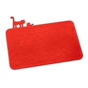 Доска разделочная pip, organic, 30х25 см, красная