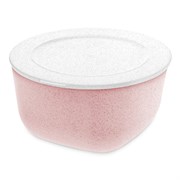 Контейнер connect box, organic, 2 л, розовый