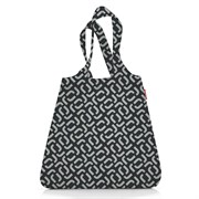 Сумка складная mini maxi shopper signature black