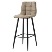 Стул барный chilli, экокожа, серый