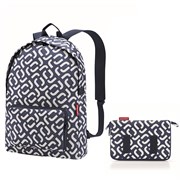 Рюкзак складной mini maxi signature navy