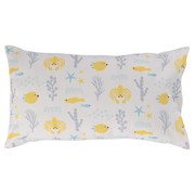 Наволочка из сатина с принтом oceania world из коллекции tiny world, 40х60 см