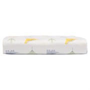 Простыня овальная на резинке из сатина с принтом dinosauria world из коллекции tiny world, 75х125х20