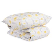 Комплект постельного белья из сатина с принтом oceania world из коллекции tiny world, 110х140 см