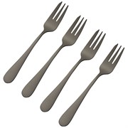 Набор из 4 десертных вилок select grey
