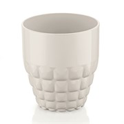 Стакан tiffany, 350 мл, акрил, молочно-белый