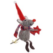 Фигурка декоративная "Мышка", L13 W7 H13 см/L13 W7 H12 см