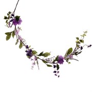 Цветочная композиция "Гирлянда",  L150 W33 H13 см