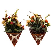 Цветочная композиция, L16 W13 H25 см