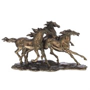 Фигурка декоративная "Лошади", L45 W15 H26 см