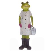 Фигурка декоративная "Лягушка", L7 W4 H20 см