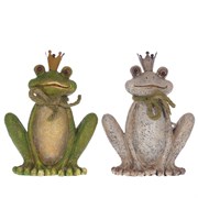 Фигурка декоративная "Лягушка", L14 W7 H19 см, 2в.