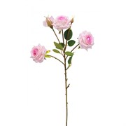 Цветок искусственный "Роза", L15 W15 H49 см