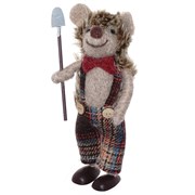 Фигурка декоративная "Мышка", L8 W6 H15 см