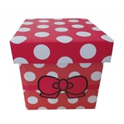 Коробка подарочная  (складная), L21 W21 H21 см (б/инд.уп.)