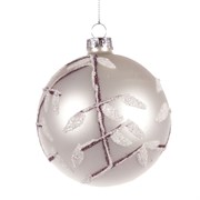 Украшение новогоднее Шар "Причудливая ветка", D8 см