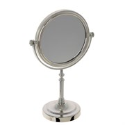 Зеркало настольное двустороннее с увеличением, L17,5 W10 H28 см