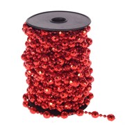 Украшение новогоднее Бусы "Шарики", D10 мм, L10 м