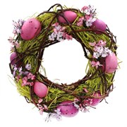 Изделие декоративное "Венок пасхальный", L24,5 W7 H25 см