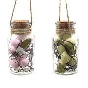 Бутылка декоративная "Пасхальная",  L7 W7 H13 см, 2в.