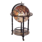 Глобус-бар, L58,5 W58,5 H93,5 см