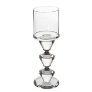 Подсвечник "Кристалл", L7 W7 H20 см