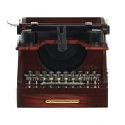 Изделие декоративное "Печатная машинка" (музык.), L17 W15 H11 см
