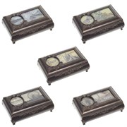 Шкатулка музыкальная, L18 W11,5 H7 см, 5в.