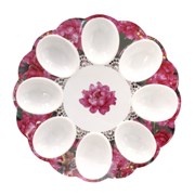 Тарелка пасхальная для 8-ми яиц, L22 W22 H8 см