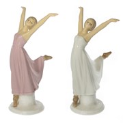 Фигурка декоративная "Балерина", L10 W9 H16 см, 2в.