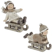 Фигурка декоративная "Ребенок", L11 W6 H11 см, 2в.