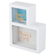 Копилка "Dad`s and mum`s fund" 18*7*23,5 см без упаковки