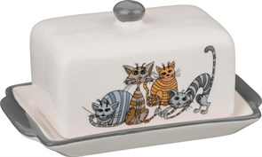 Масленка "Озорные коты" 18*11*9 см