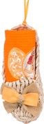 Набор "Пасхальные традиции", полотенце 40х60, 1шт,оранж, вышивка, 100%хлопок