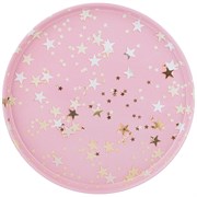 Поднос сервировочный agness "Gold star" 33*2,1 см