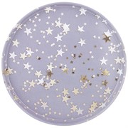 Поднос сервировочный agness "Gold star" 33*2,1 см