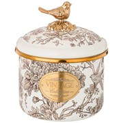Банка для сыпучих продуктов agness, серия royal garden 12 х 9 см / 1,0л