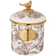 Банка для сыпучих продуктов agness, серия royal garden 12 х 12 см / 1,2л