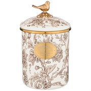 Банка для сыпучих продуктов agness, серия royal garden 12 х 15 см / 1,5л