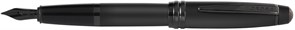 Перьевая ручка Cross Bailey Matte Black Lacquer, перо F. Цвет - черный.